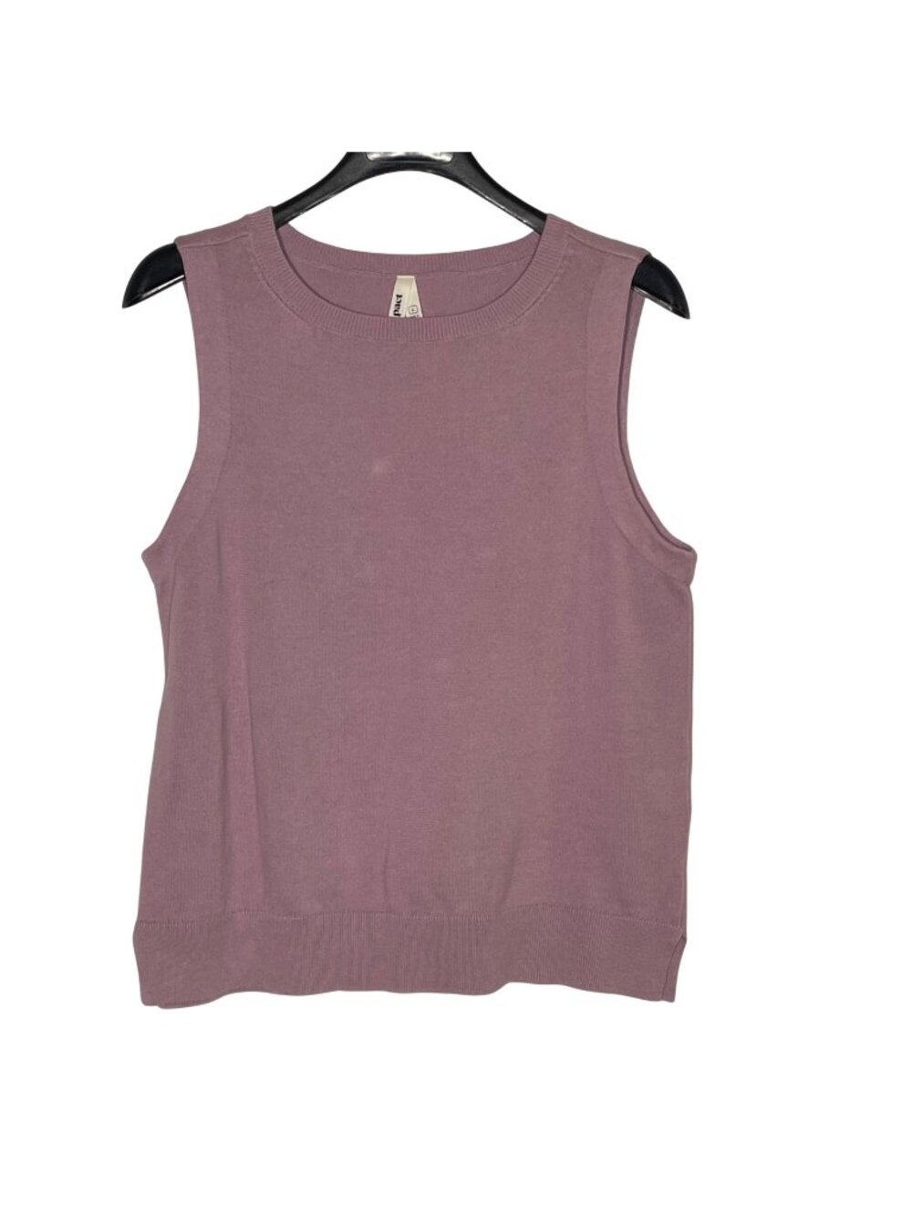 Pact Organic Cotton Sweater Vest LG Preppy Sustainable Quiet Luxury Lightweight